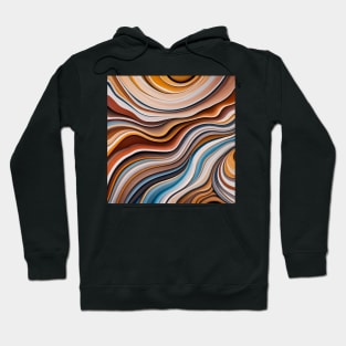 Abstract fluid art Hoodie